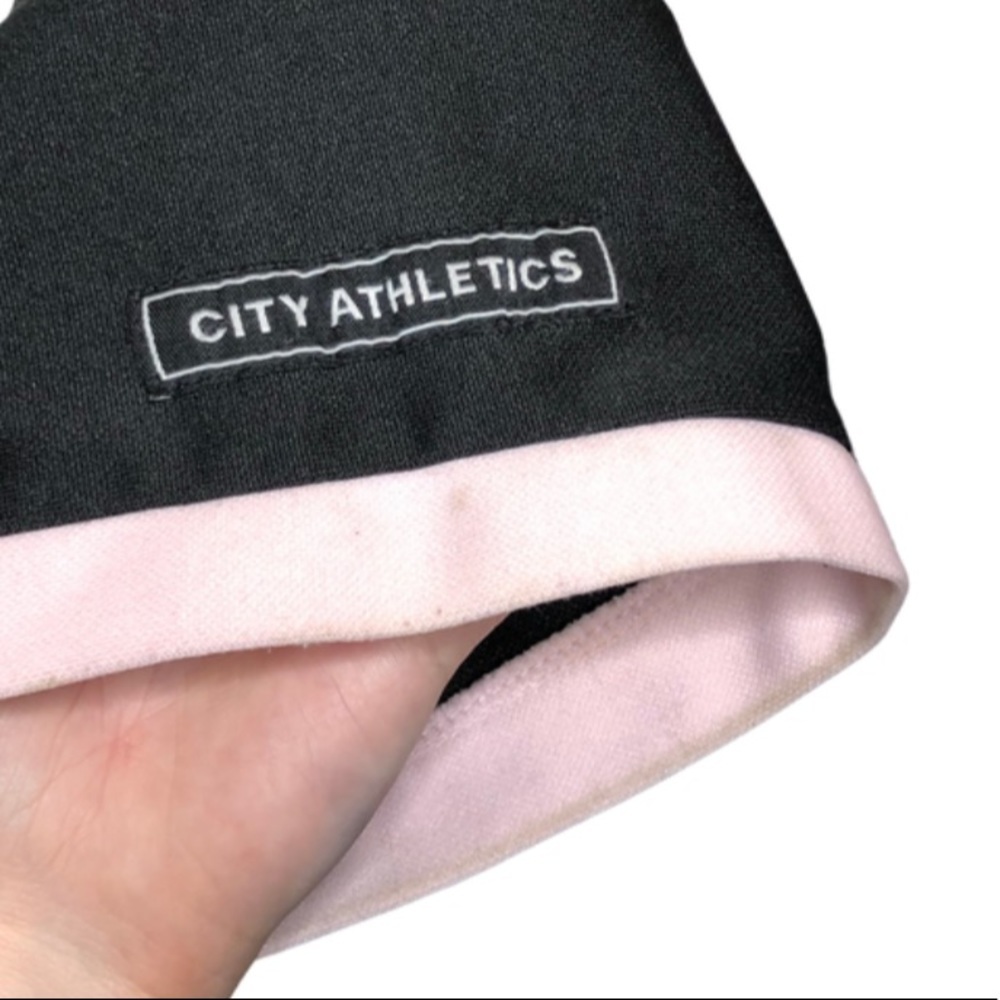 Vintage City Athletics New York Street Ball Jersey Black V-Neck Women's Large - Picture 7 of 16